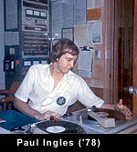 Paul Ingles in the Control Room