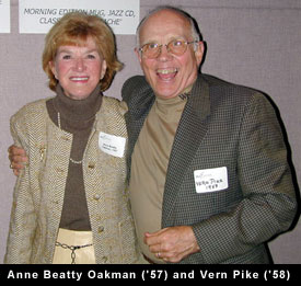 Anne Beatty Oakman and Vern Pike