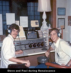 Steve and Paul during Renaissance